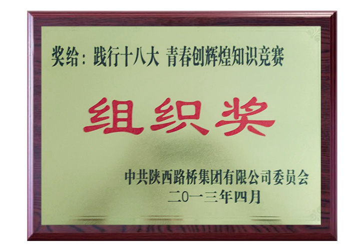 2013年度 組織獎